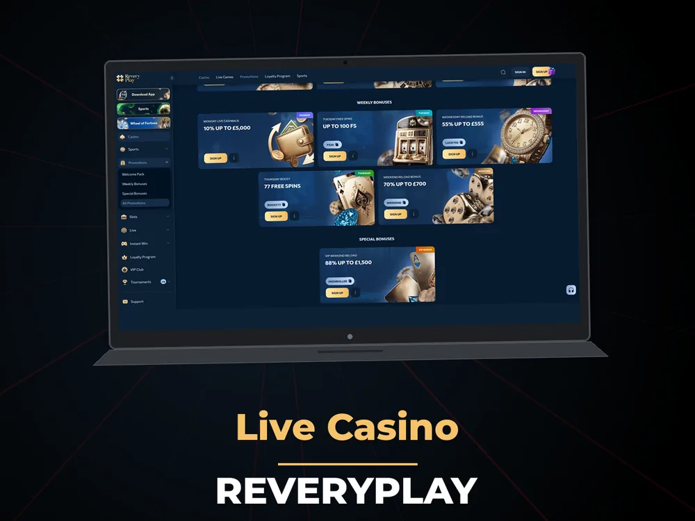 reveryplay - Live Casino