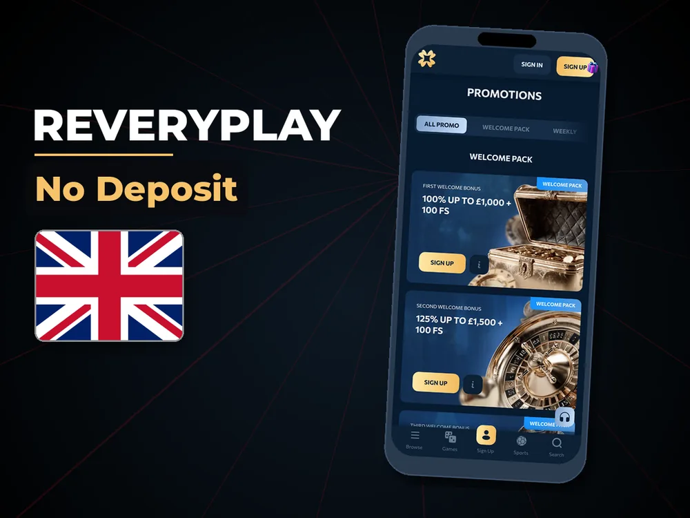 reveryplay - No Deposit